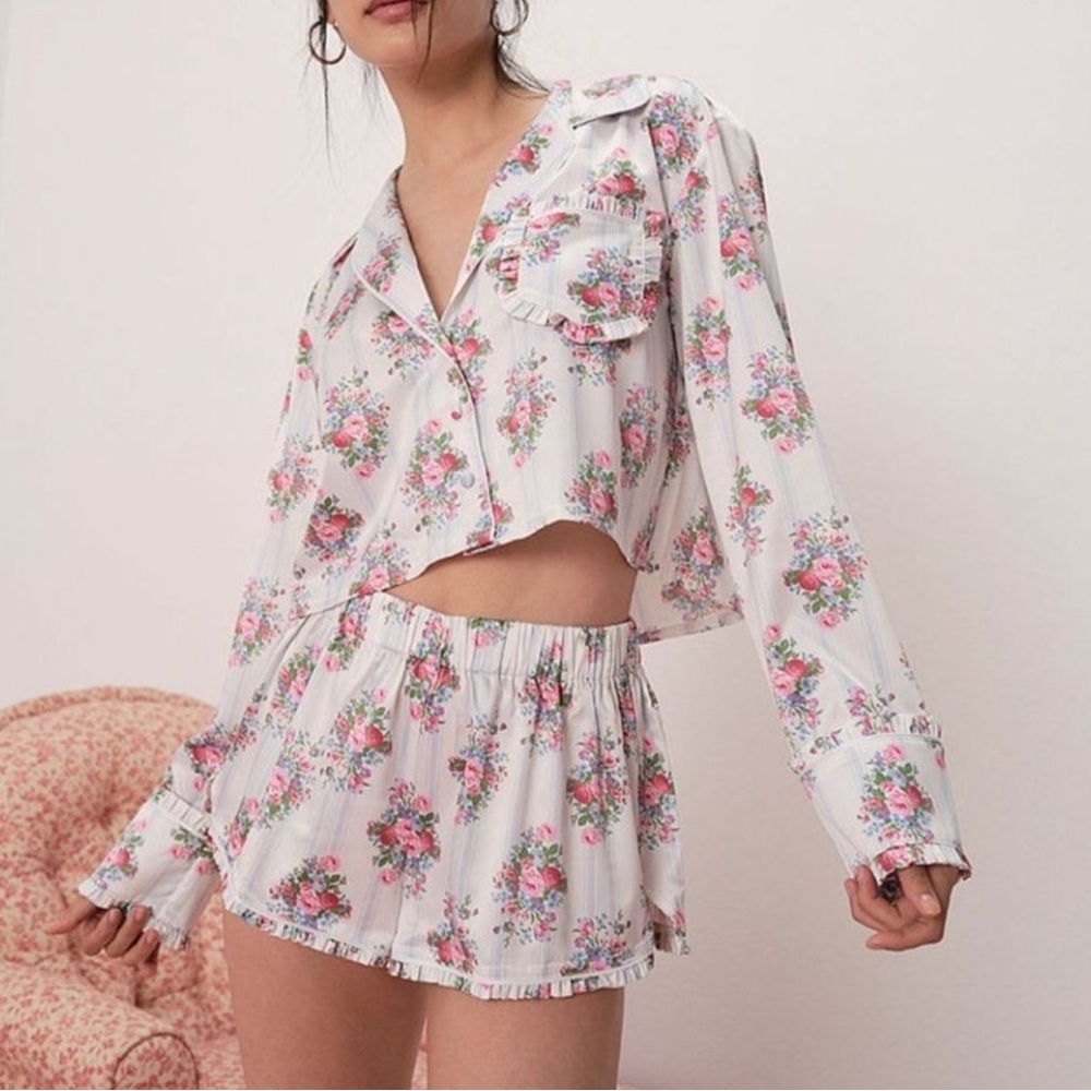 For Love & Lemons Lailah sleep set